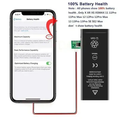 100% Original New Battery for IPhone X XS XR XS MAX for IPhone 11 11Pro 11Pro MAX Replacement