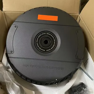Car Audio 500W Subwoofer Para Coche 15-Inch Shell 12V Car Powerful Subwoofer Bass Dual Speakers Active Spare Tire Subwoofer