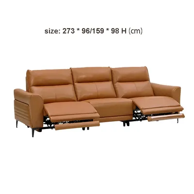LINLAMLIM Genuine Leather Sofa Cama Electric Reclining Sofa Set Leather Couch Theater Seats Convertible Big Sofas Sleeper Sofas