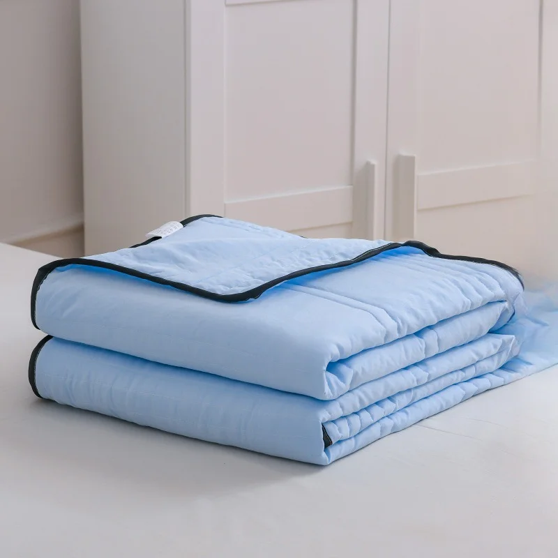 Summer Cool Quilt Household Air Conditioning Quilt Single Double Summer Quilt Solid Color Summer Quilt
