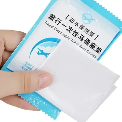 Disposable Toilet Protector Travel Mat Cover Household Items Hotel Supplies Cases for Universal