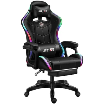 High quality gaming chair RGB light office chair gamer computer Ergonomic swivel chair Massage