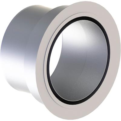 Kamindurchführung ZITEC "Wandfuttereinsatz", silber (baumarkt), L:19cm, Edelstahl, Wanddurchführungen, reduziert Ø150mm auf Ø80mm Image