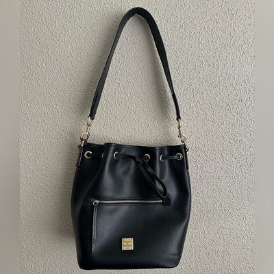 Dooney & Bourke Bags | Dooney And Bourke Drawstring Purse | Color: Black | Size: Os