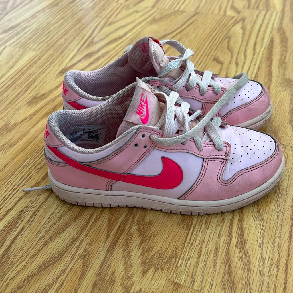 Nike Shoes | Barbie Nike Dunks Size 1 Great, A Must! | Color: Pink | Size: 1g