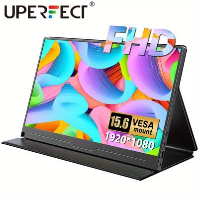 "TEMU Uperfect 15, 6"" 1080p Portable Monitor Usb C"