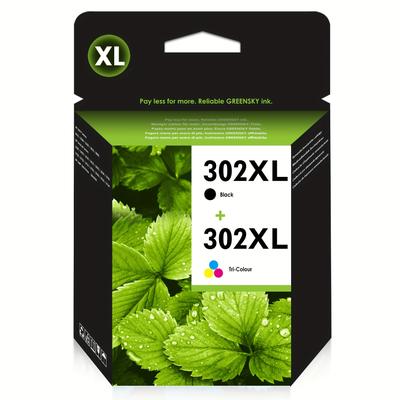 TEMU Printer Cartridges Replacement For 302 Printer Cartridges Multipack For 302 Xl 3630 3636 3638 3639 1110 2130 3633 4525 4520 4522 4527 3831 3830 3833 5230