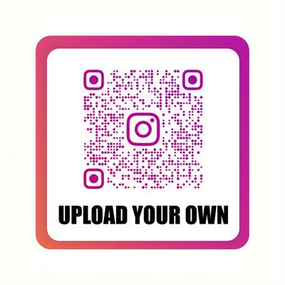 TEMU Customized Design Your Own Personalized Instagram Stickers Decals Text Name Image Photo Insta Qr Code