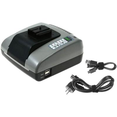 Trade-shop - Ladegerät Ladestation 21,6V-36V mit usb kompatibel mit Würth Akkuschrauber bs 28-A Image