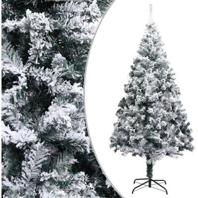 Künstlicher Weihnachtsbaum mit Schnee Grün 240 cm pvc Vidaxl