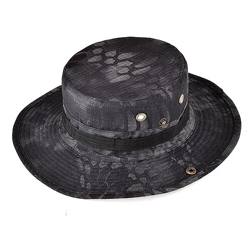berretto tattico dell'esercito del camuffamento delle donne degli uomini cappello militare boonie cappello da sole cappello da pesca protezione della benna a tesa larga protezione uv esterna traspirante cappello traspirante ad asciugatura rapida per...