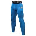 Per uomo Pantaloni Pantaloni a compressione con tasca per telefono Vita alta Livello Base Inverno Fasciante in vita Sollevamento dei glutei Asciugatura rapida Fitness Allenamento in palestra Corsa