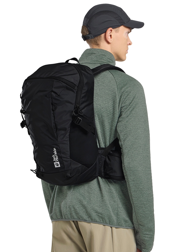 Wanderrucksack JACK WOLFSKIN "CYROX SHAPE 20", grau (phantom), Rucksäcke, onesize, Polyamid Image