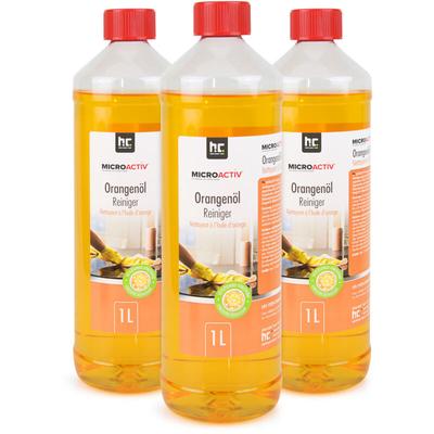 Microactiv - 3 x 1 l ® Orangenöl Reiniger Konzentrat