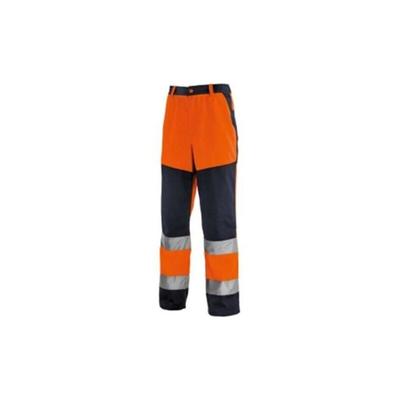 teXXor® Warnschutz-Bundhose ROCHESTER leuchtorange/navy 435552