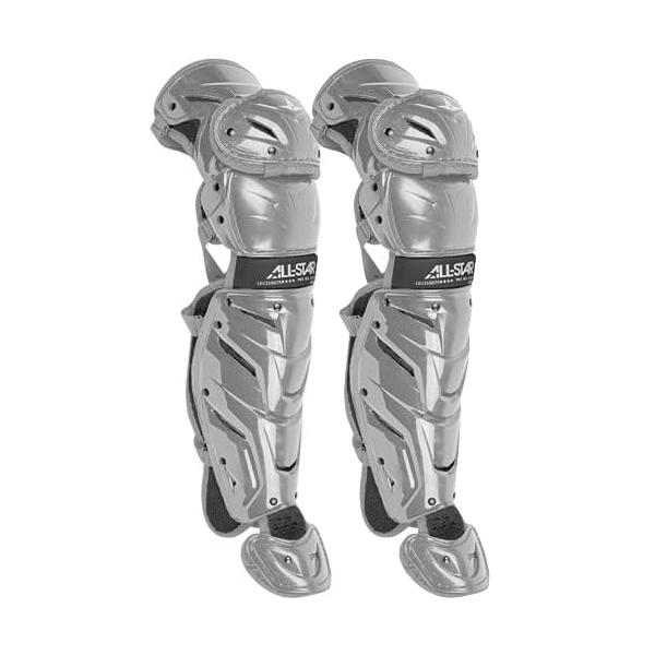 all-star-youth-s7-axis-catchers-leg-guards---ages-9-12-graphite/