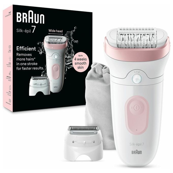Braun Silk-épil 7 7-030, Epilatore Elettrico Donna Per Una Epilazione