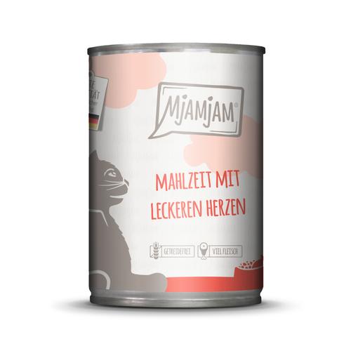 6x400g MjAMjAM Mahlzeiten Herzen Katzenfutter nass