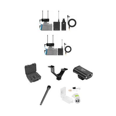 Sennheiser EW-DP Two-Person Camera-Mount Digital Wireless Combo Microphone System with 700040