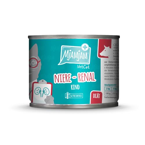 6x200g MjAMjAM VetCat Renal - Rind Katzenfutter nass