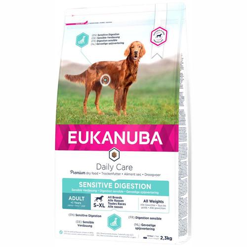 2,3kg Eukanuba Daily Care Adult Sensitive Digestion Hundefutter trocken