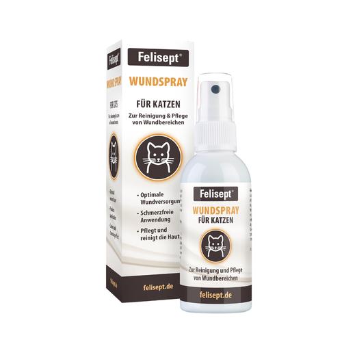 2x 75ml Felisept Wundspray für Katzen