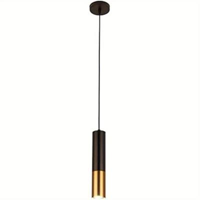 TEMU Gu10 Dia 6cm L30cm Black Light Spotlights Pendant Lighting For Kitchen Island Dinning Room, Bedroom, Bar, Matte Island