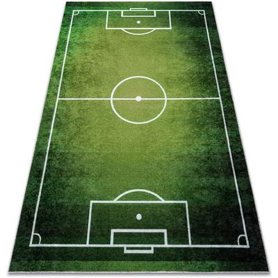 Junior 51307.803 Fußballplatz, Fußball für Kinder Anti-Rutsch - grün green 160x220 cm Image