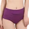 Femmes poche culottes grande taille sous-vêtements femme coton slips solide fermeture éclair Lingerie femme coton slips roman respirant dames