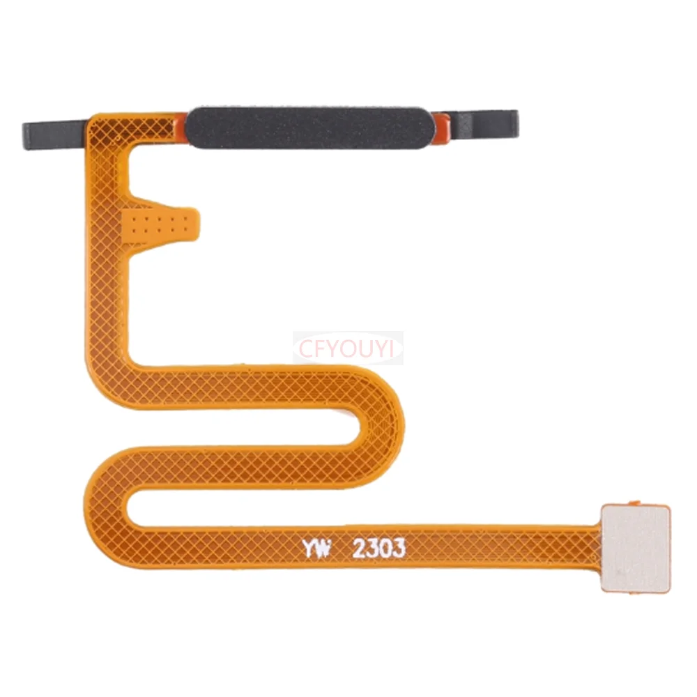 Pour Samsung Galaxy A14 4G SM-A145P A145P nouveau capteur d'empreintes digitales marche/arrêt bouton accueil câble flexible