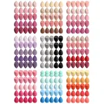 25 œufs de beauté (éponges de maquillage), éponges de beauté mixtes pour fond de teint, liquide,