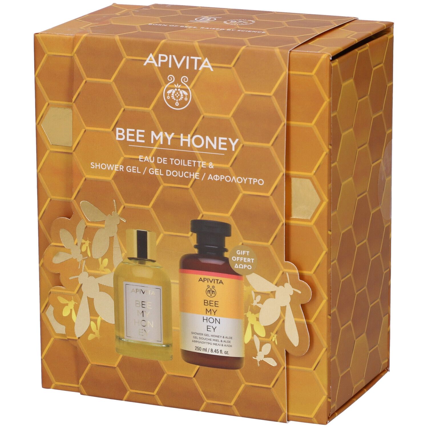 Apivita Promo Xmas Bee My Honey Eau De Toilette + Gel Doccia 1 pz Set