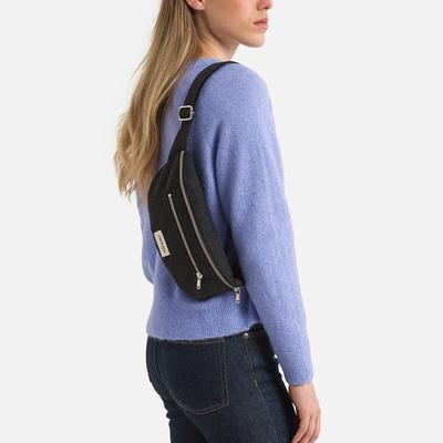 Orsel Canvas Bum Bag with Zip Fastening