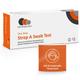 self-diagnostics Test rapido per lo streptococco A - Tampone faringeo