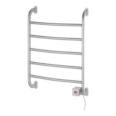 Jerdon Style Regent HSRS 5-Rail Nickel Wall-Mount Towel Warmer - 50W