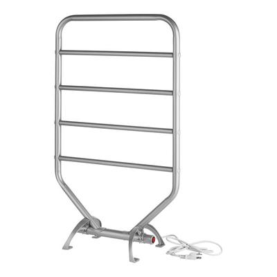 Jerdon Style Traditional RTS 5-Rail Nickel Towel Warmer - 80W