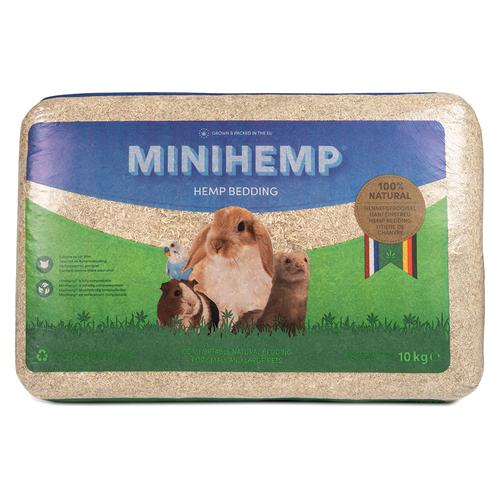 Sparpaket: 2x 10kg Minihemp Hemp Bedding Kleintier