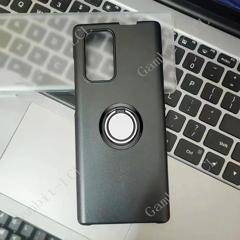 Pour LG Wing 5G LMF100N, LM-F100N, LM-F100V, LM-F100 support de bague arrière coque de téléphone Smartphone housse en Silicone souple