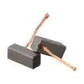 Balais de carbone fils générateur moteur brosse 2 pièces 7*8*19mm pour remplacement de moteur électrique Graphite cuivre pièces de rechange outil