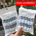 Polypeptide Placenta poudre lyophilisée Essence réparation visage hydratant nourrissant pores rétrécissement peau rajeunir soins de la peau