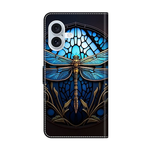 Handy Hülle Handyhüllen Für iPhone 16 15 14 Pro Max Plus 13 12 11 Pro Max Mini Rückseite Mit Ständer Stoßfest Retro PU-Leder Image