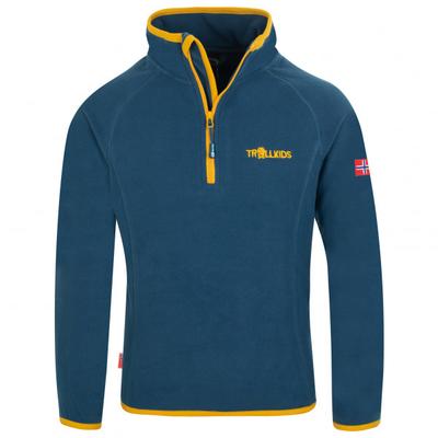 Trollkids - Kid's Nordland Half Zip - Fleecepullover Gr 116 blau Image
