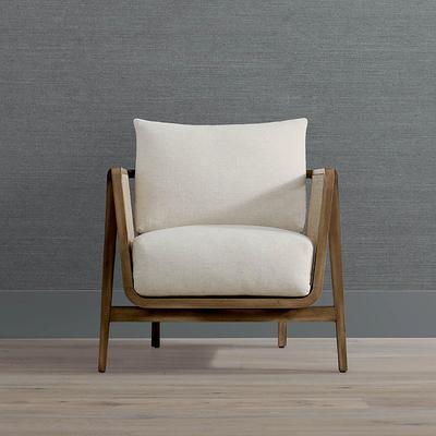 Halsey Accent Chair - Camel Nico SEAQUAL YARN - Frontgate