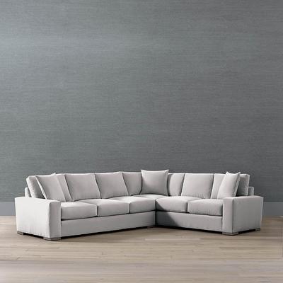 Edessa 2-pc. Left-Arm Facing Sofa Sectional - Enamel Greystroke - Frontgate