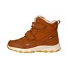 Winterstiefel TROLLKIDS "KIDS HAFJELL WINTER BOOTS", Gr. 30, braun (cinnamon), Synthetik, mehrfarbig, sportlich, Schuhe, wasserdicht, Klettverschluss, reflektierende Details