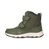 Winterstiefel TROLLKIDS "KIDS HAFJELL WINTER BOOTS", Gr. 29, grün (moss), Synthetik, mehrfarbig, sportlich, Schuhe, wasserdicht, Klettverschluss, reflektierende Details