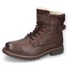 Winterboots DOCKERS BY GERLI, Herren, Gr. 45, braun, Nappaleder, casual, Schuhe, Stiefel, Boots mit Warmfutter