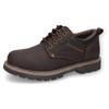 Schnürschuh DOCKERS BY GERLI, Herren, Gr. 42, braun, Leder, Basic, Schuhe, Trekkingschuh, Trachtenschuh mit Profilsohle