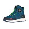 Winterstiefel TROLLKIDS "KIDS BERGEN WINTER MID CUT", Gr. 30, blau (schwarz marine, fresh grün), Textil, Synthetik, mehrfarbig, sportlich, Schuhe, wasserdicht, fitgo Schnellschnürsystem, reflektierende Details