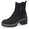Stiefelette DOCKERS BY GERLI, Damen, Gr. 37, schwarz, Nubuklederimitat, klassisch, Schuhe, Winterstiefel, Hiking Boots, Chelseaboots mit Warmfutter